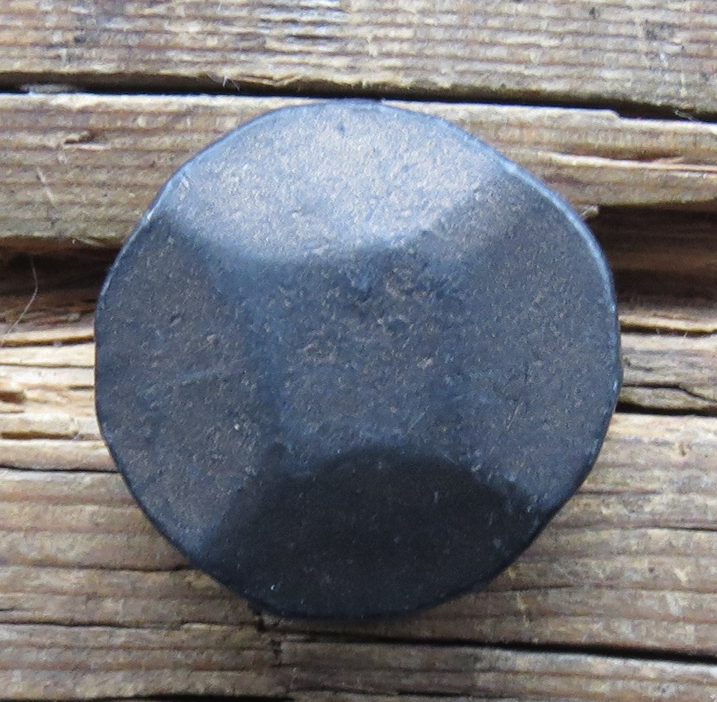1 1/4" Thick Round Hammered Head Clavo / Decorative Nail Head