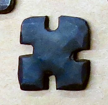 1 1/4" Celtic Cross Clavo / Decorative Nail Head
