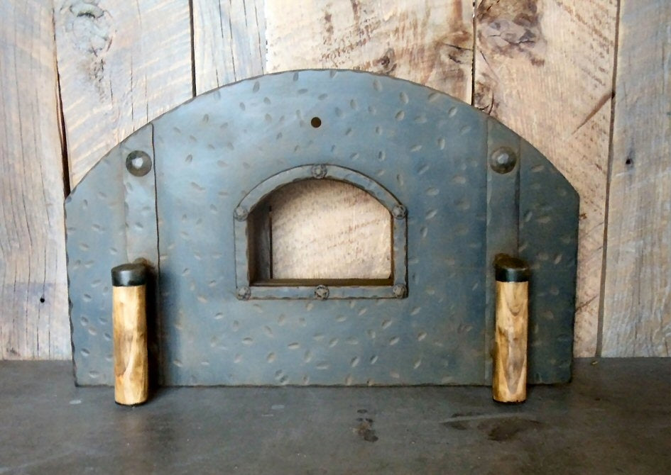 MD-205-A Standard Arched Freestanding Pizza Oven Door
