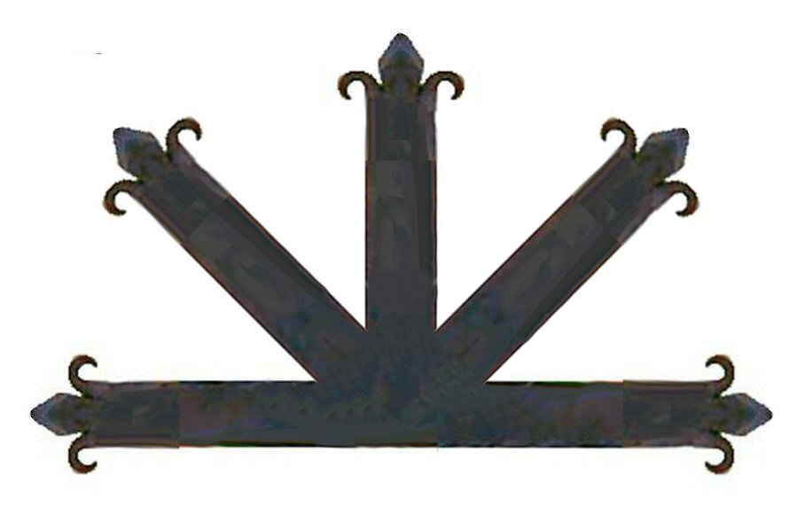 Authentic 15th Century Iron Center Plate