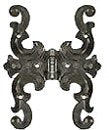 Art Nouveau Iron Hinge