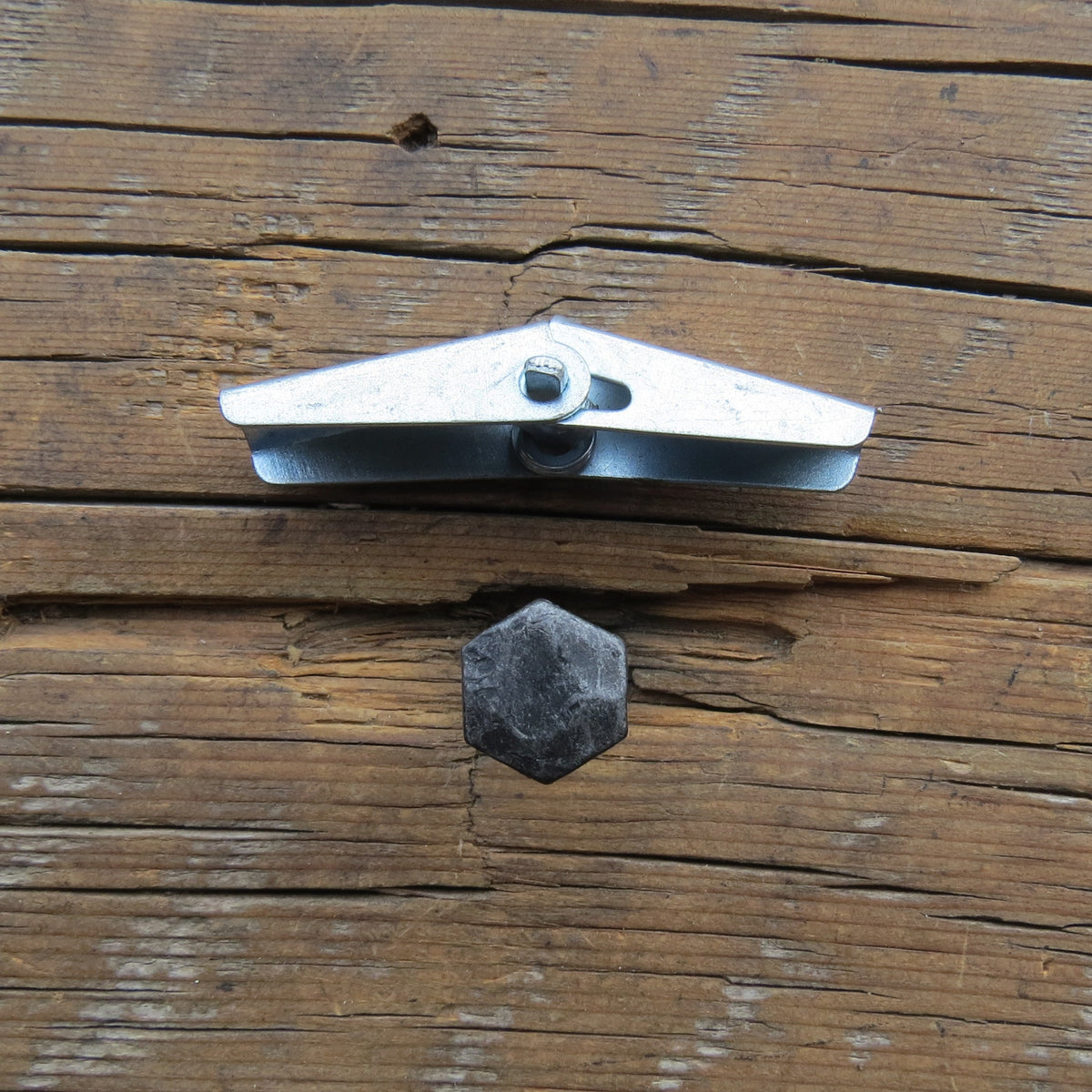 1/4" Hex Head Toggle Bolt Old West Iron