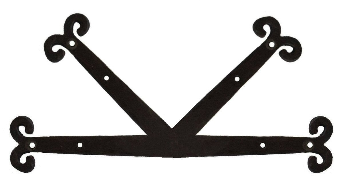Middle Age Europe Iron "K" Plate
