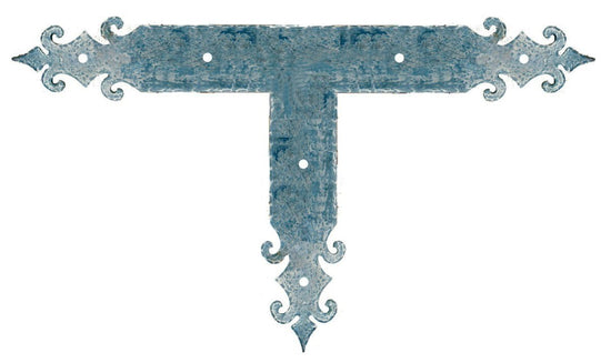 Romanesque Iron T Face Plate