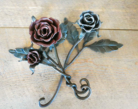 metal rose iron rose 