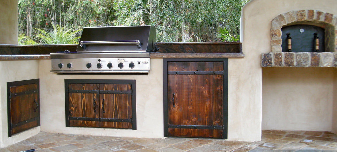 Upgrade Your Outdoor Kitchen with Old West Iron's Wrought Iron Products