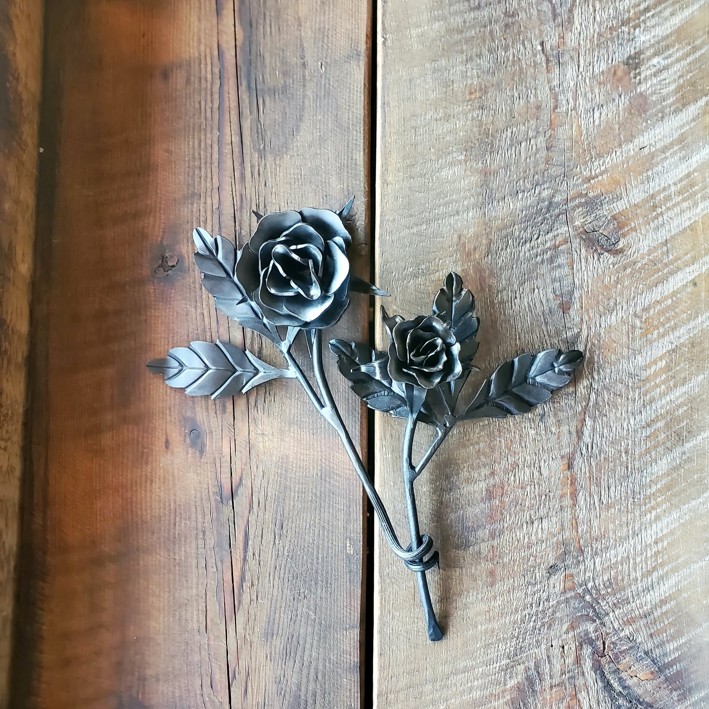 Twisted Pair of Roses