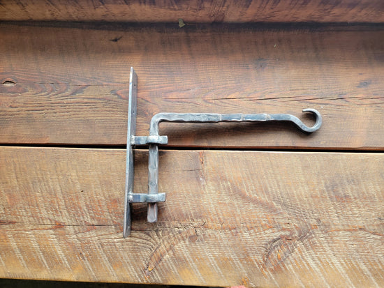 Rustic Hand Forged Metal Plant Hanger