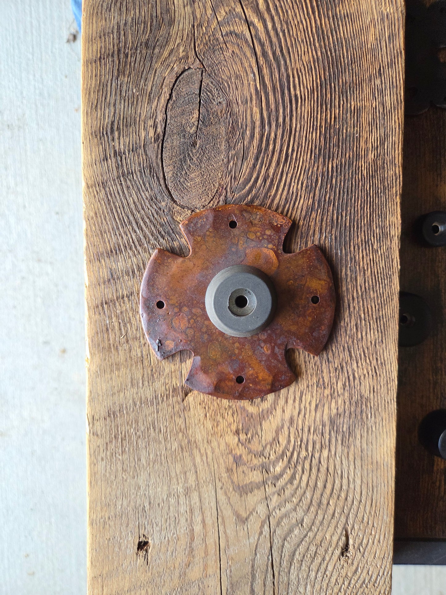 Greek Ionic Iron Doorstop