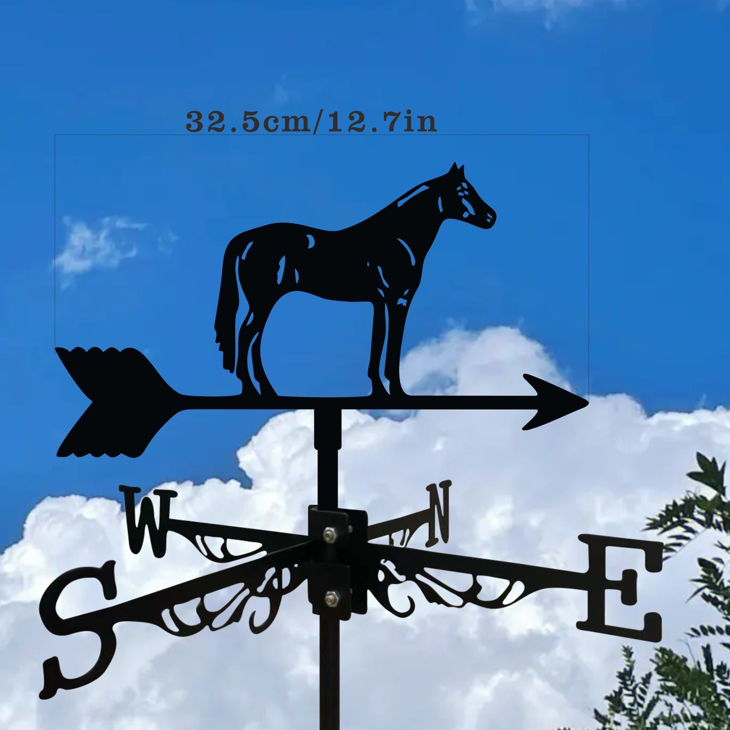 Cowboys and Horses Wind Vane