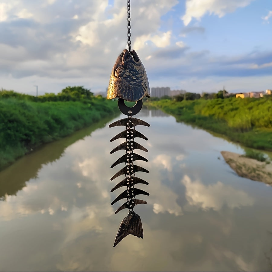 Fish Bones Wind Chime