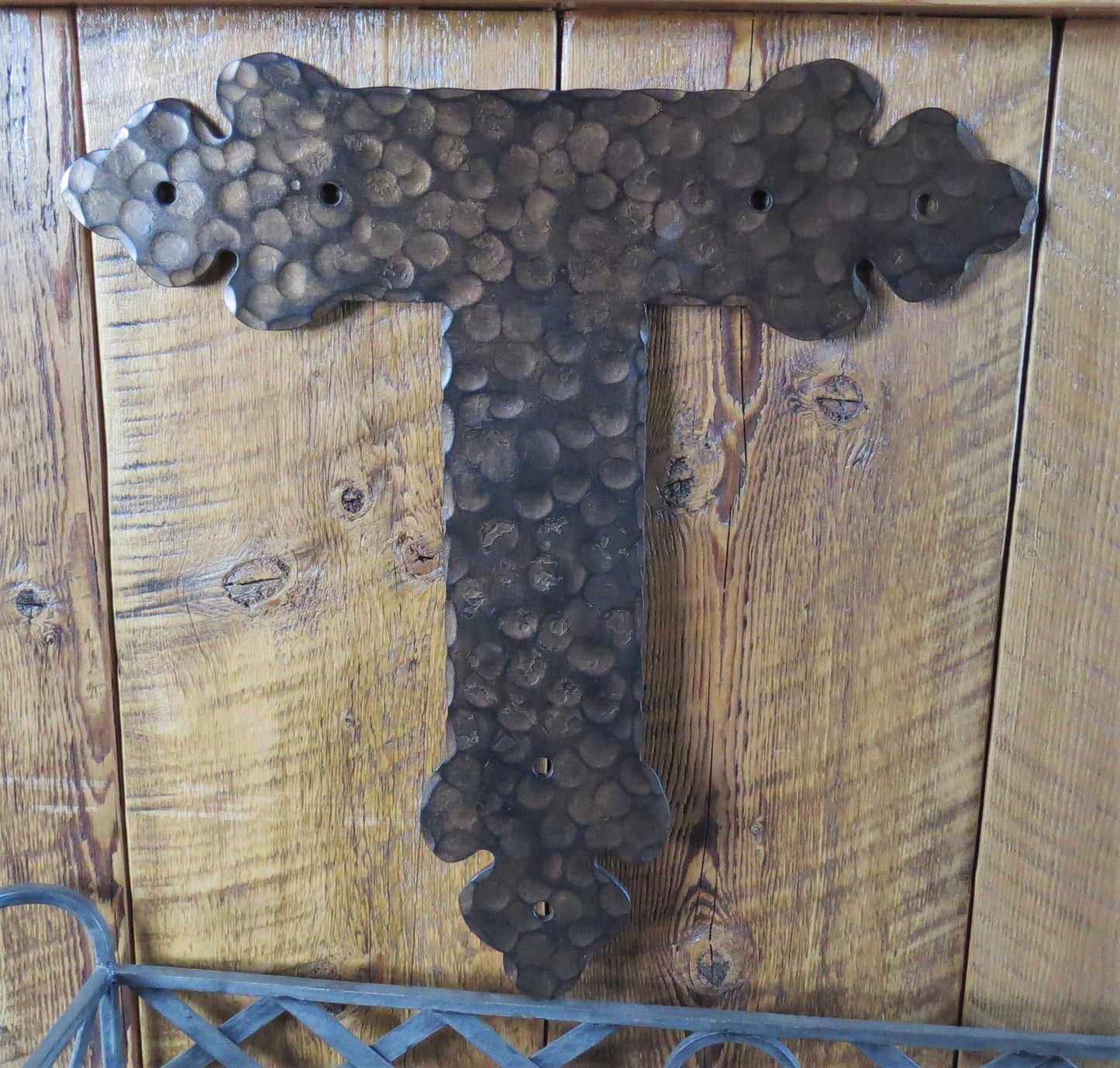 Load image into Gallery viewer, Mediterranean Iron T Face Plate
