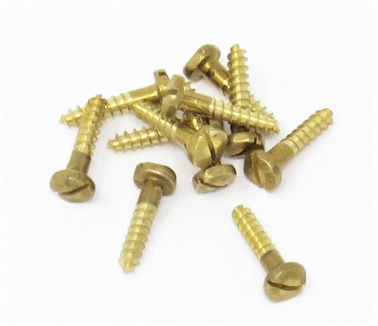 #9 SRH Wood Screws, Brass