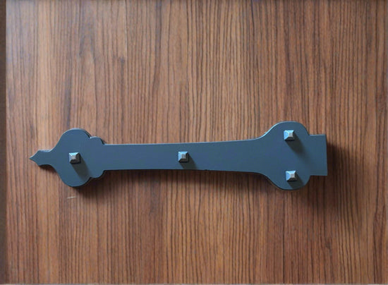 French Country Revival Iron Faux Hinge Strap