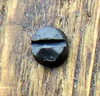 #6 Hammered Slotted Head Decorative Screw
