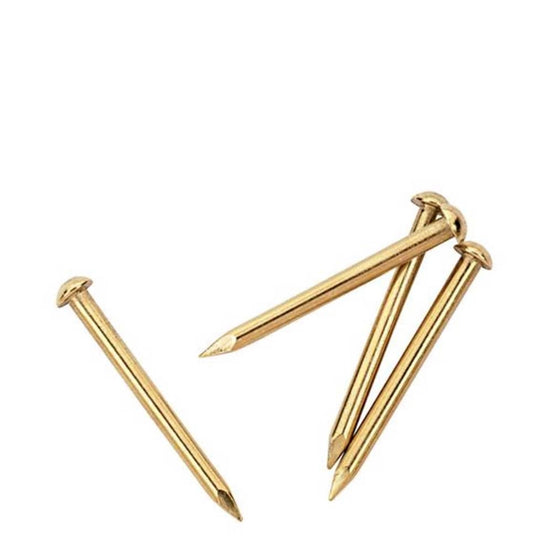 Brass Escutcheon Pins (1 lb) Door Keyhole Escutcheons Clavo
