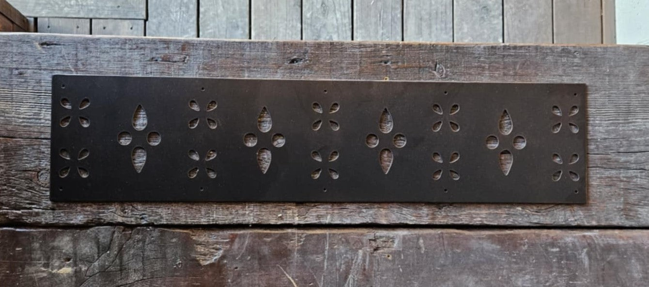 Shabby Chic Iron Kick Plate Door Push Plates Kickplate