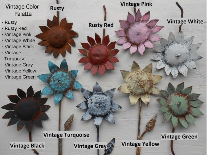 Wrought Iron Sheperds Hook | Rustic Yard Hanger