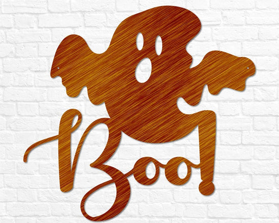 Halloween "Boo" Ghost Sign Signage Halloween
