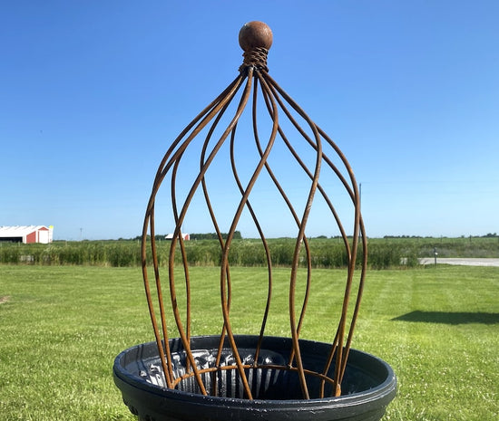 Beatrice Ball Topiary Trellis Trellises Garden