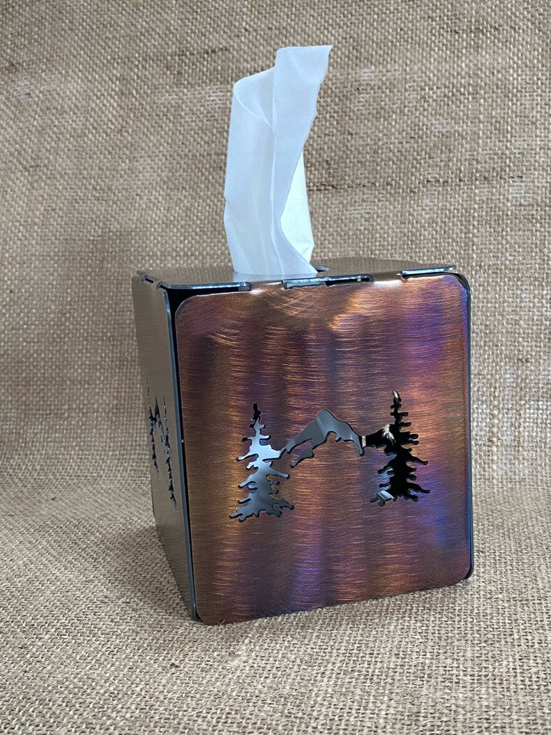 Rustic Tissue Box Cover Facial Tissue Holders