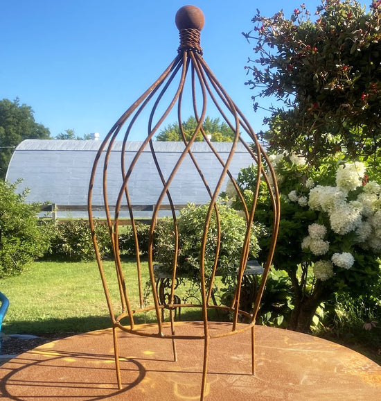 Beatrice Ball Topiary Trellis Trellises Garden