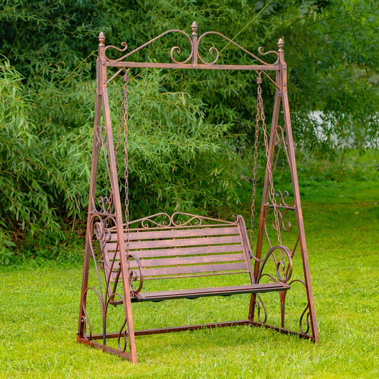 "Monte Carlo" Iron Swing Bench Benches Furniture