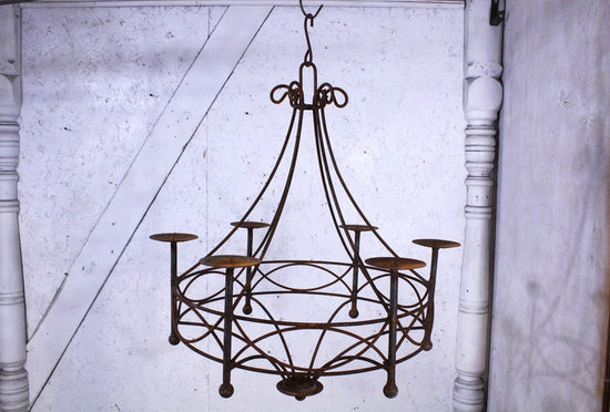Wrought Iron Cassie Chandelier Chandeliers Lighting