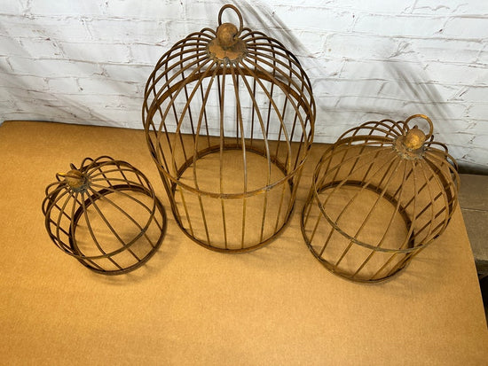 Wrought Iron Bird Cage Bird Cages & Stands Decor