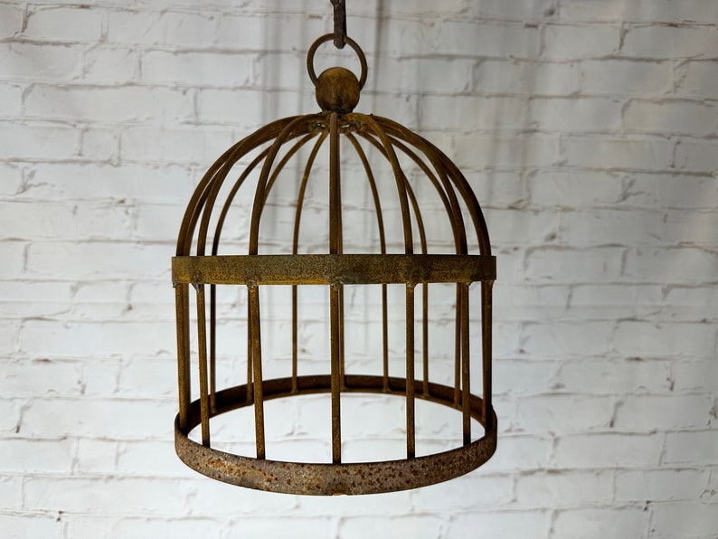 Wrought Iron Bird Cage Bird Cages & Stands Decor