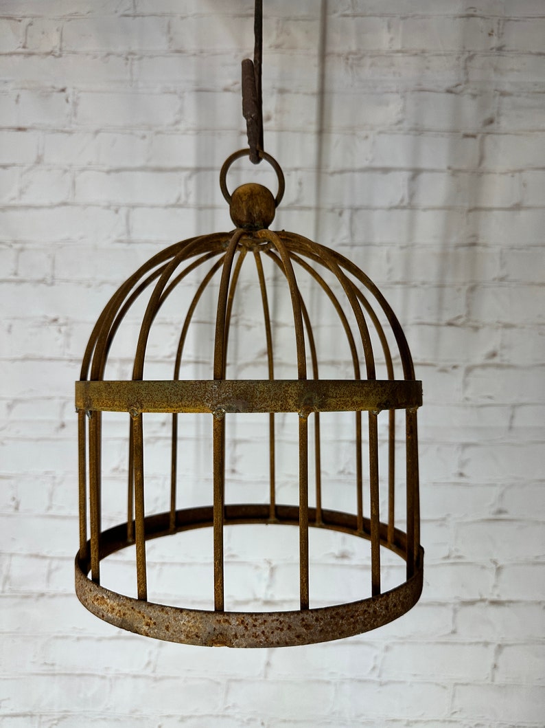 Wrought Iron Bird Cage Bird Cages & Stands Decor