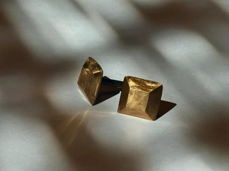 5/8” Square Plateau Head Bronze Clavos Rivets Clavo