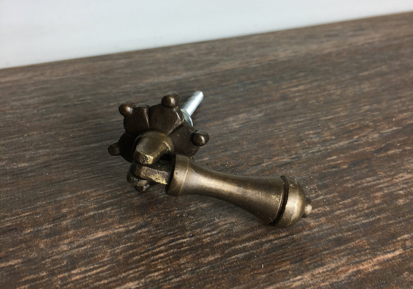 Antique Bronze Teardrop Drawer Pulls Cabinet Knobs & Handles Drawer Pull
