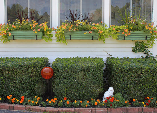 10" Brackets for Window and Flower Boxes, Wrought Iron