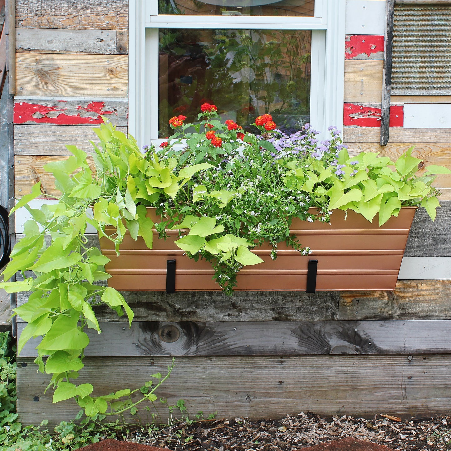 10" Brackets for Window and Flower Boxes, Wrought Iron