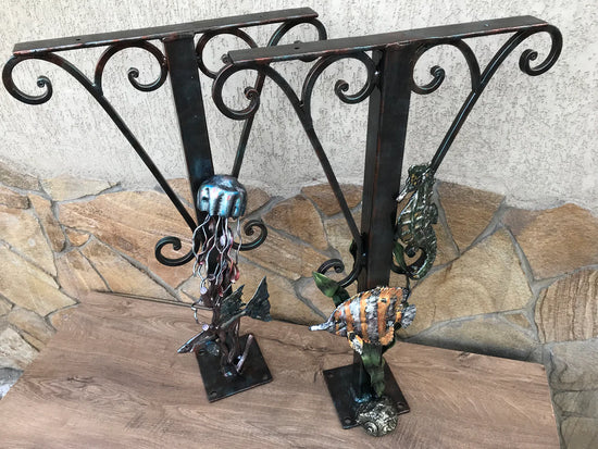 Coastal Iron Table Legs Table Legs Table Legs