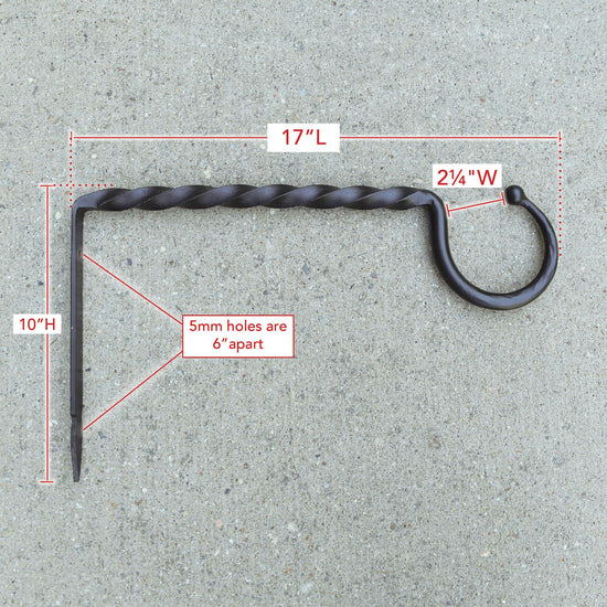 Jumbo Twisted Wall Hook
