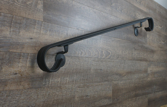 Hand Forged Modern Wrought Iron handrail Handrails & Railing Systems Handrail