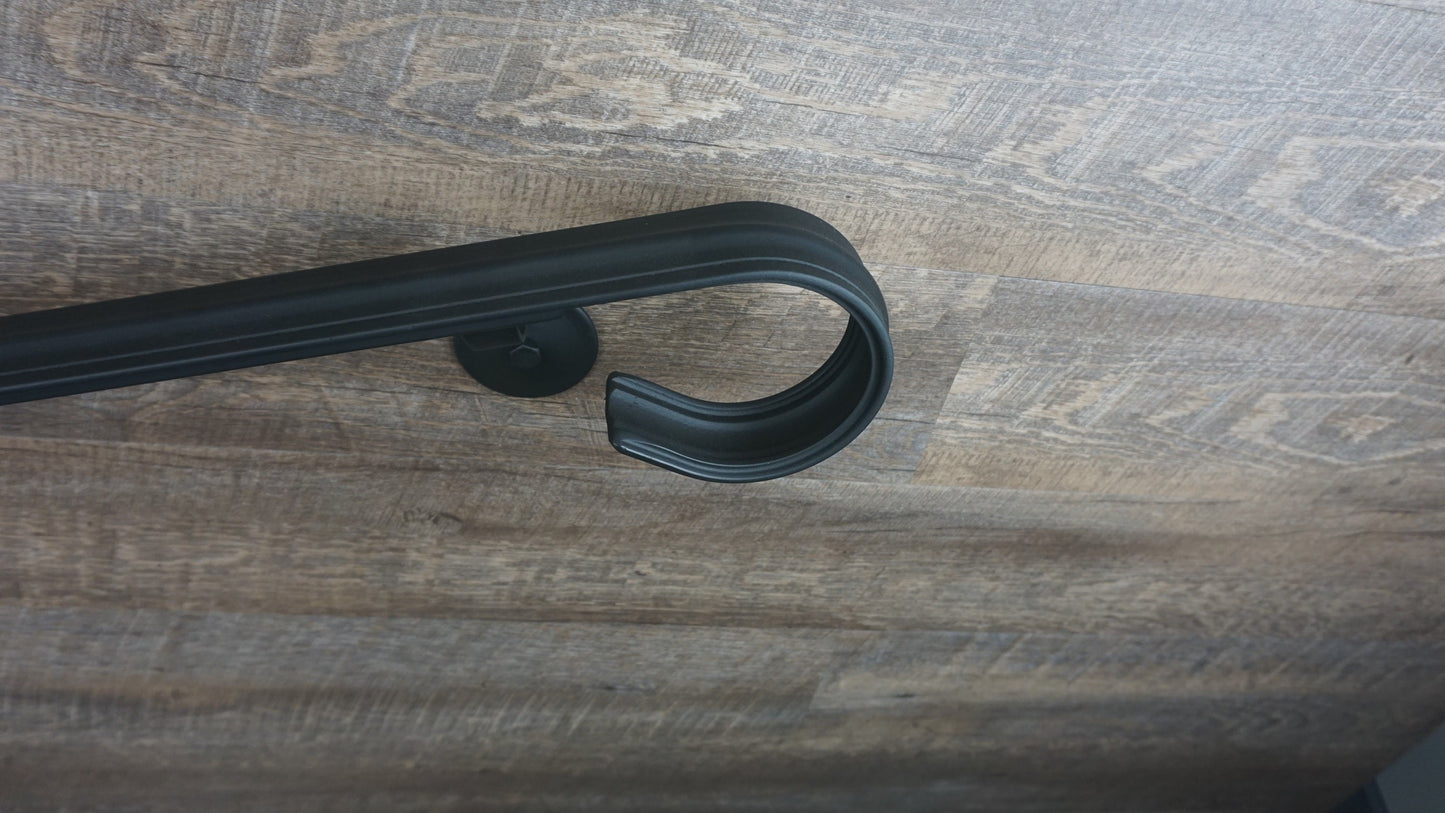 Hand Forged Modern Wrought Iron handrail Handrails & Railing Systems Handrail
