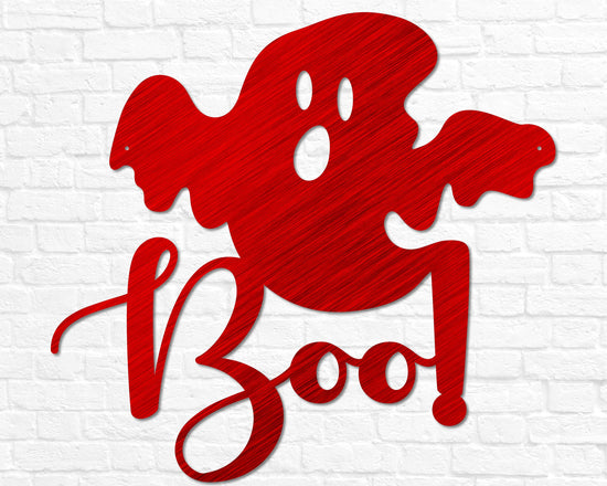 Halloween "Boo" Ghost Sign Signage Halloween