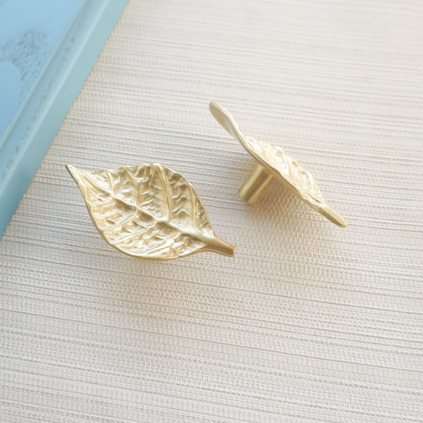 Leaf Design Drawer Pull Cabinet Knobs & Handles Drawer Pull