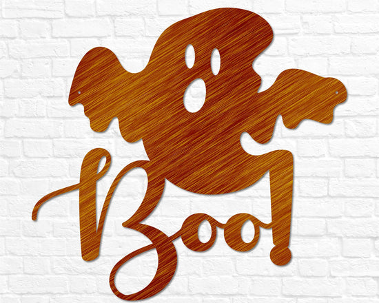 Halloween "Boo" Ghost Sign Signage Halloween