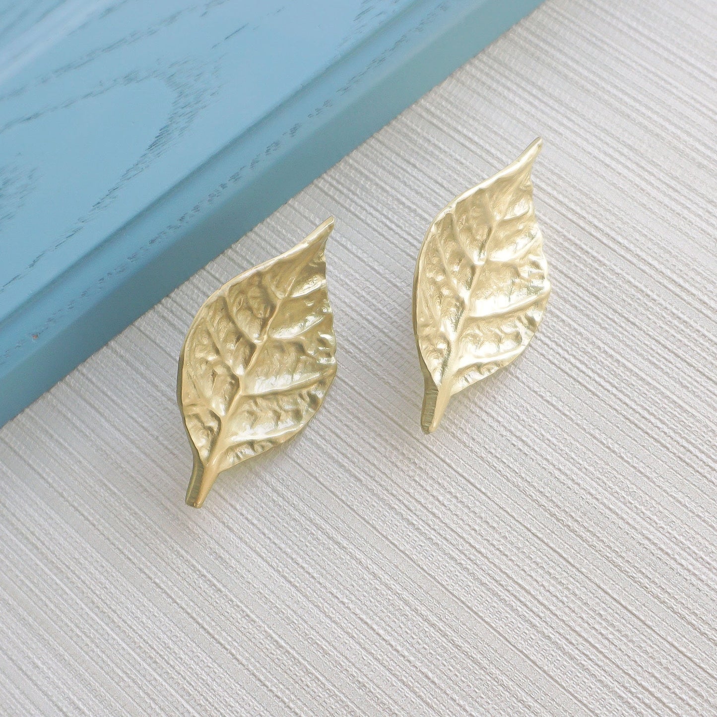 Leaf Design Drawer Pull Cabinet Knobs & Handles Drawer Pull