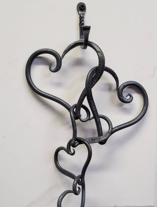 Family of Linked Hearts Decor