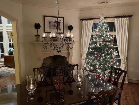 Wrought Iron Raindrop Candle Chandelier Chandeliers Lighting