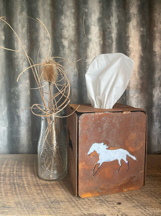 Rustic Tissue Box Cover Facial Tissue Holders
