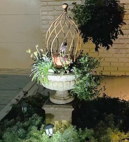 Beatrice Ball Topiary Trellis Trellises Garden