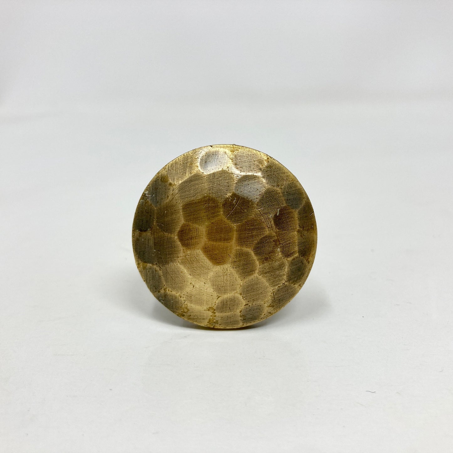Hammered Antique Brass Knob Cabinet Knobs & Handles Cabinet Knob