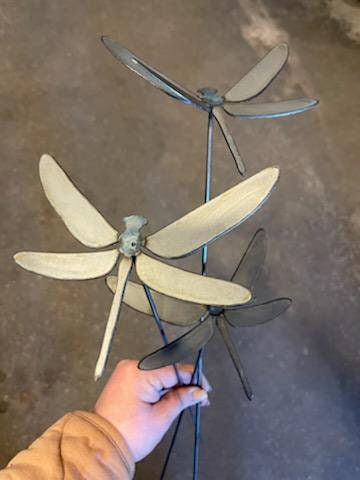 Dragonfly Yard Stakes