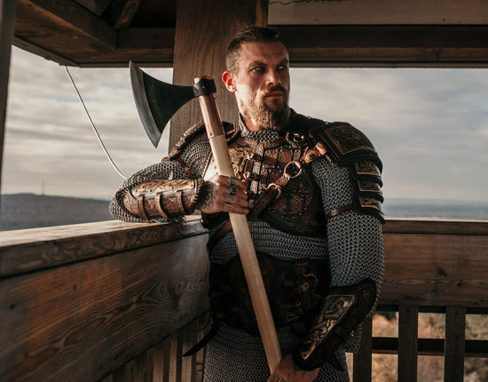 Viking Broad Axe Axes Knife